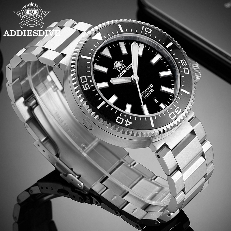 ADDIESDIVE Men's Luxury Watch  - đánh giá và giá Seiko Watch 5 Sports