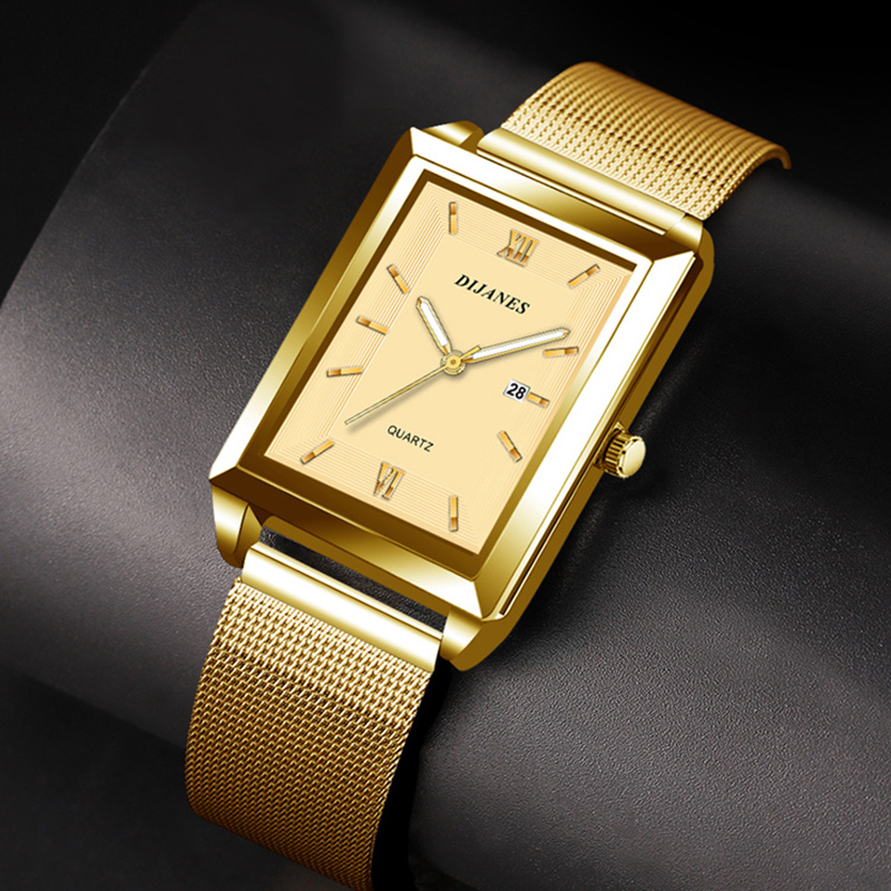 Men's Calendar Date Sport & Le - đánh giá và giá Leather Watch Band Men