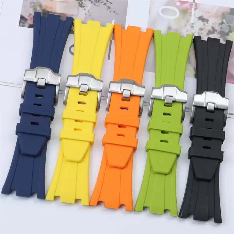 28mm Silicone Watchband for AP - đánh giá và giá Audemars Piguet Watch Royal Oak