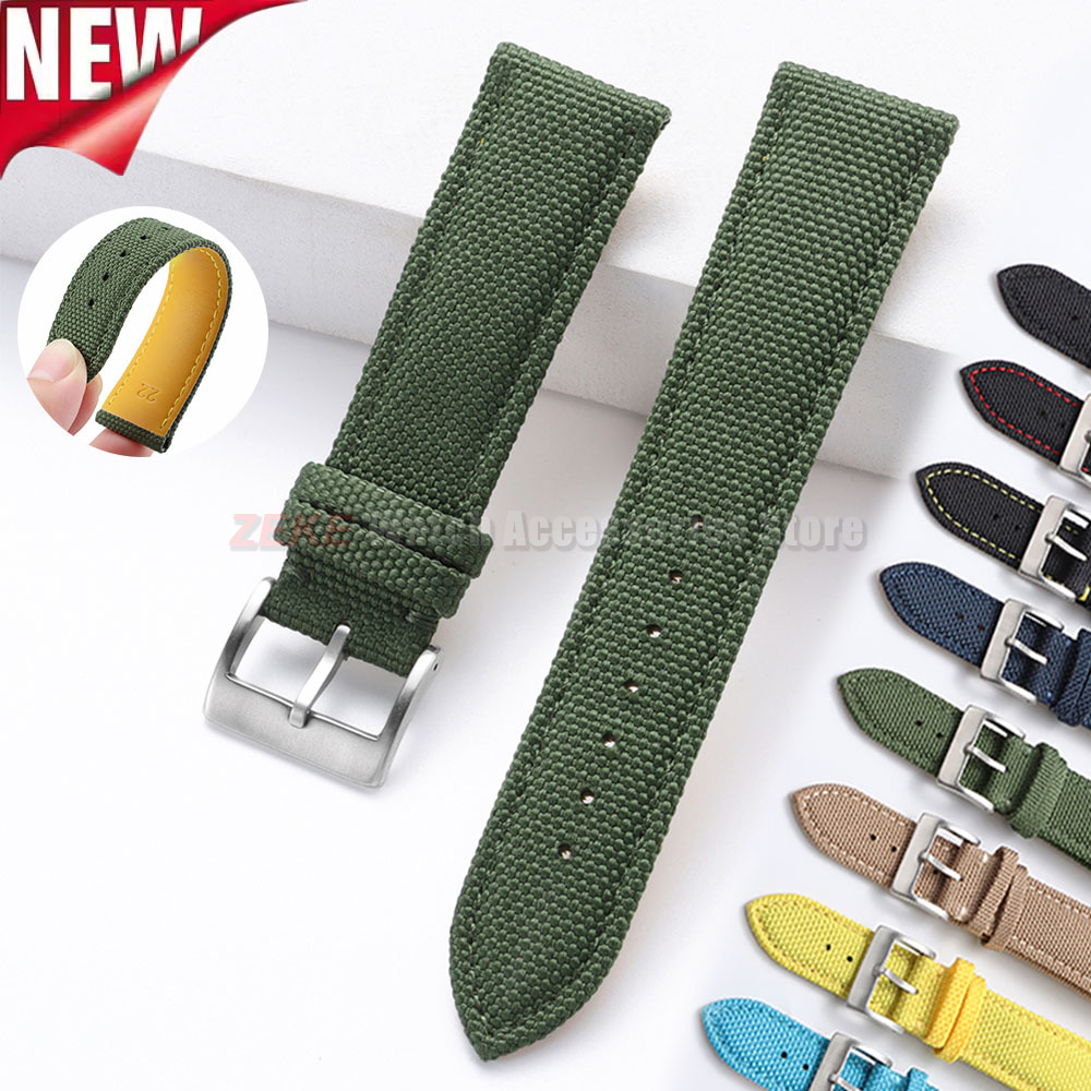 Waterproof Sailcloth Watch Ban - đánh giá và giá Leather Strap Quick Release