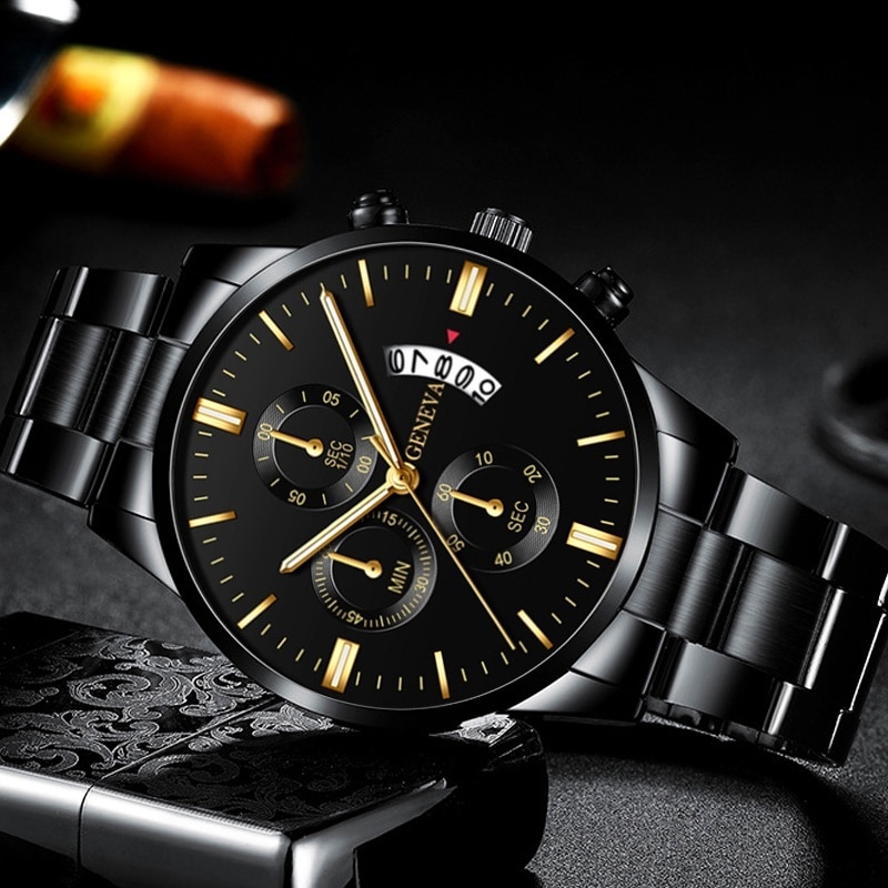 Fashion Men Black Stainless St - đánh giá và giá Seiko Watch 5 Sports