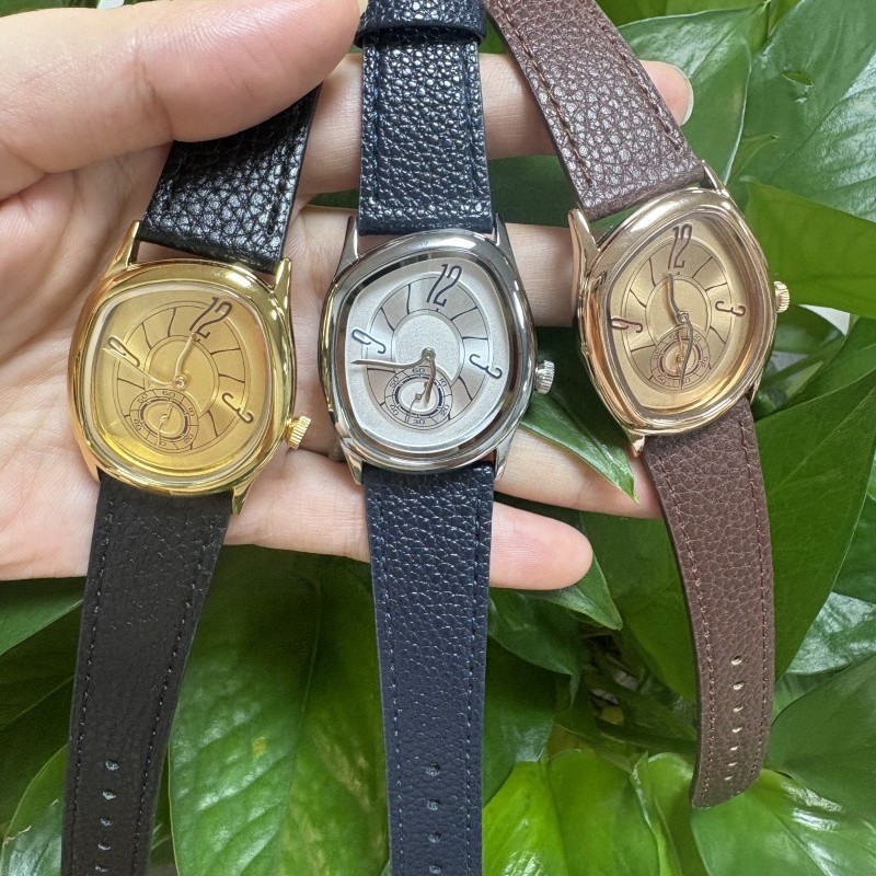 Newly designed uniquely twiste - đánh giá và giá Leather Watch Band Men