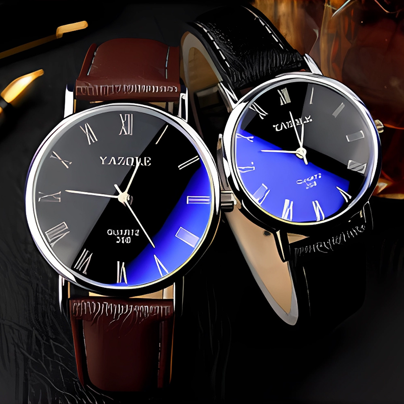 YAZOLE Minimalist Quartz Watch - đánh giá và giá Leather Watch Band Men