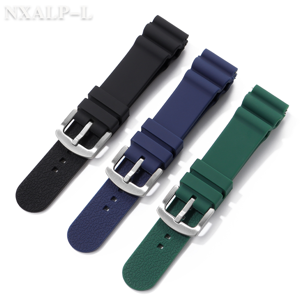 20mm 22mm Silicone Watch Band  - đánh giá và giá Seiko Watch 5 Sports