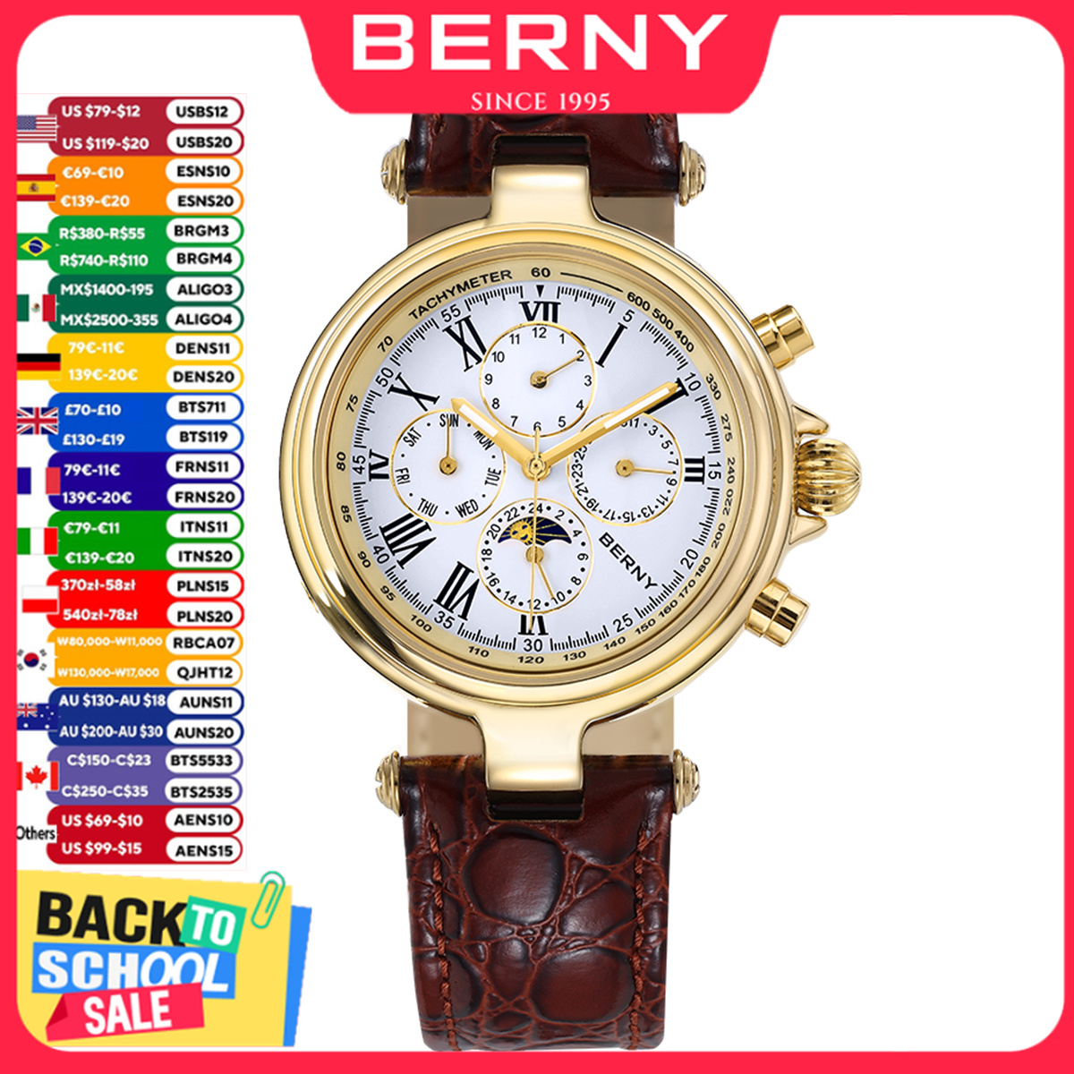 Berny Đồng Hồ Tự Động Nam Cơ Đ - đánh giá và giá Seiko Watch Prospex