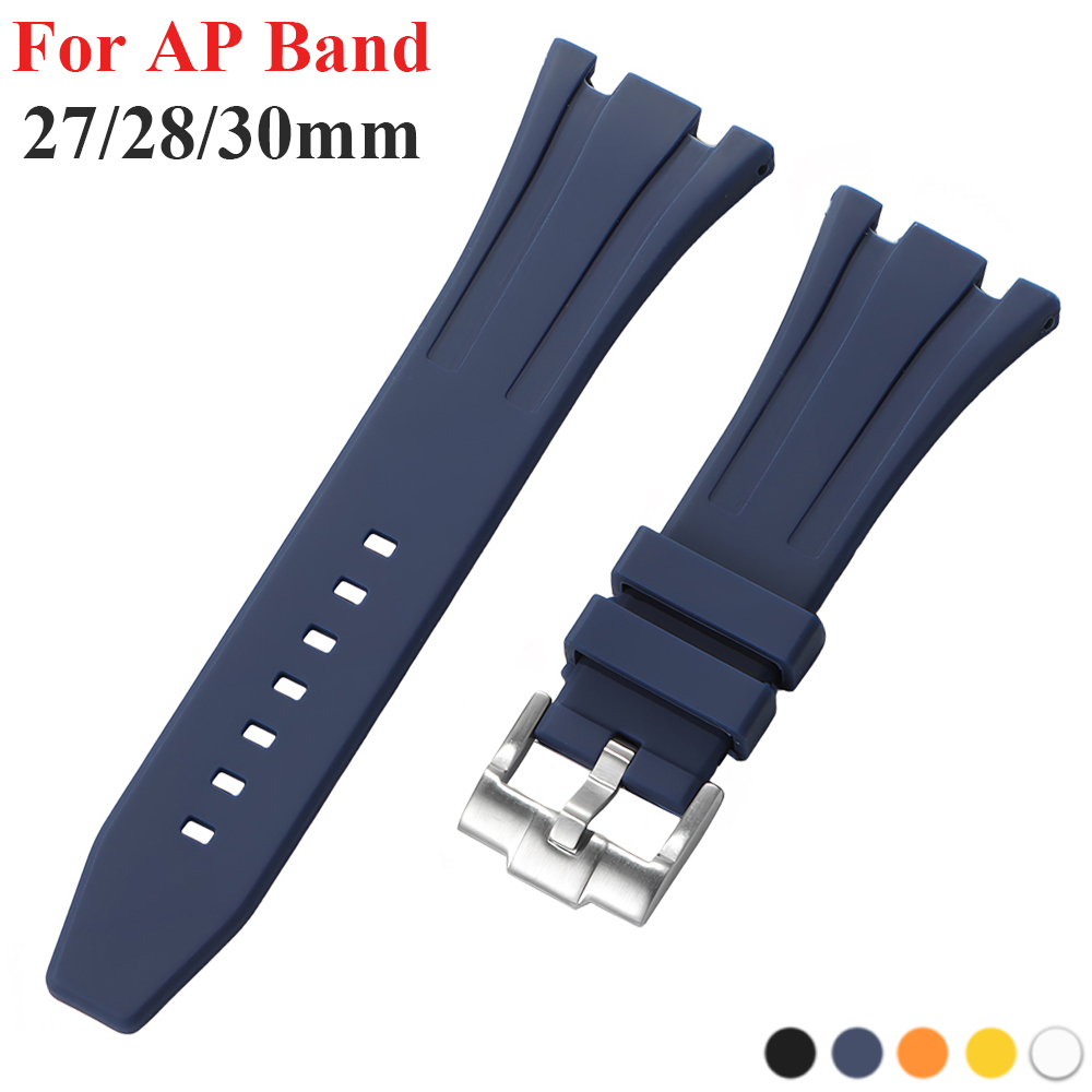 27mm 28mm 30mm Rubber Strap fo - đánh giá và giá Audemars Piguet Watch Royal Oak