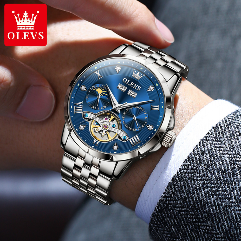OLEVS 6691 Men Watch Luxury Bu - đánh giá và giá Rolex Watch Daytona