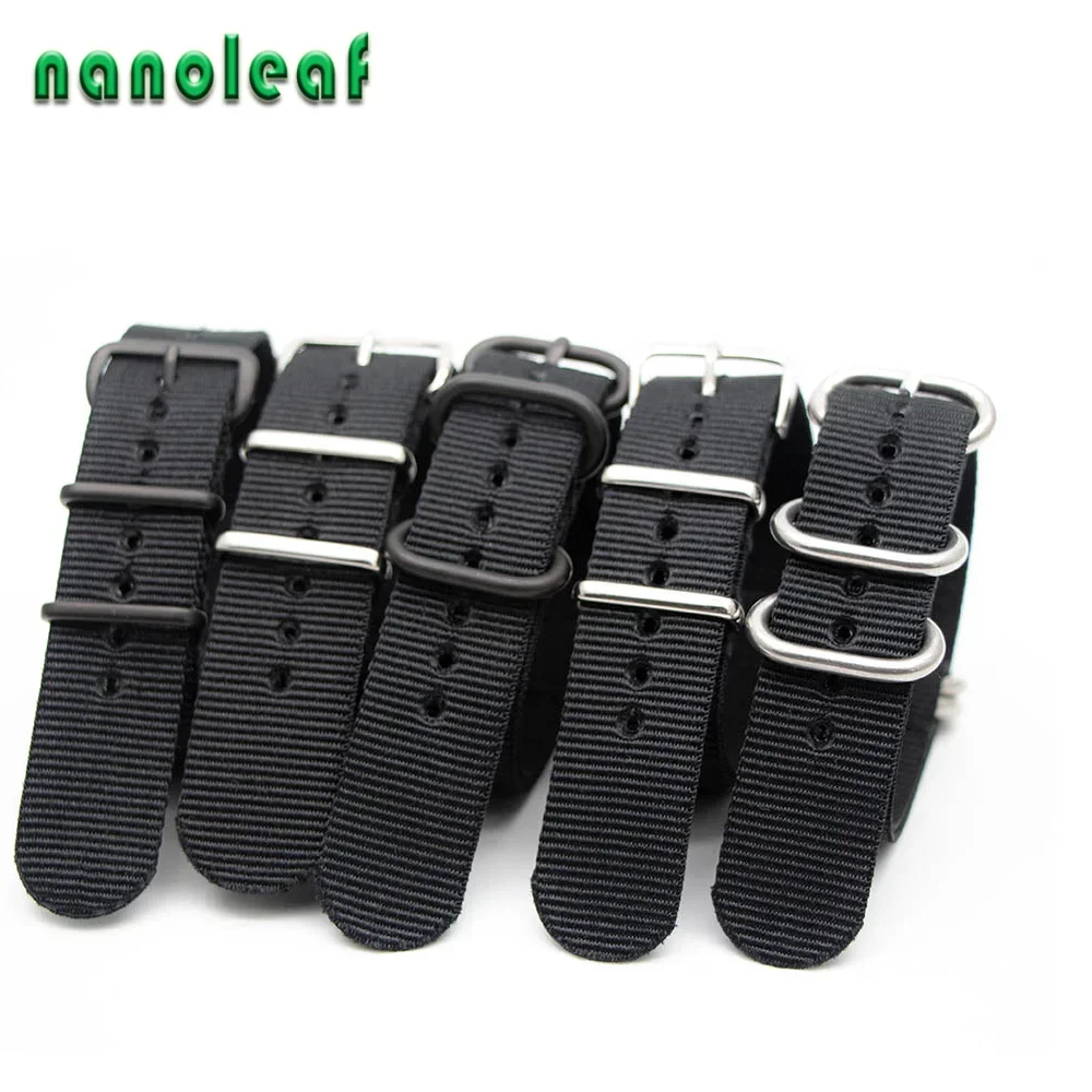 Black Nylon Watch Band For Mec - đánh giá và giá Nato Strap Nylon