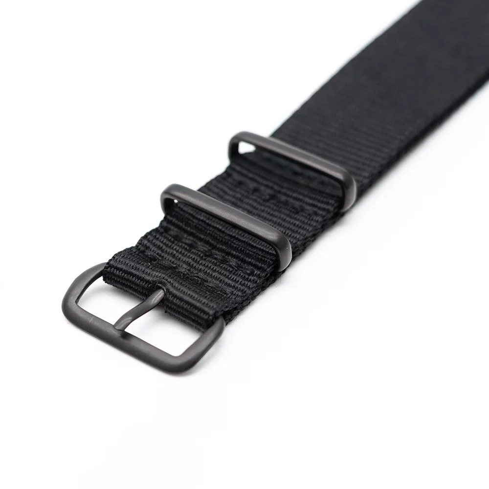 Black Nylon Watch Band For Mec - đánh giá và giá Nato Strap Nylon