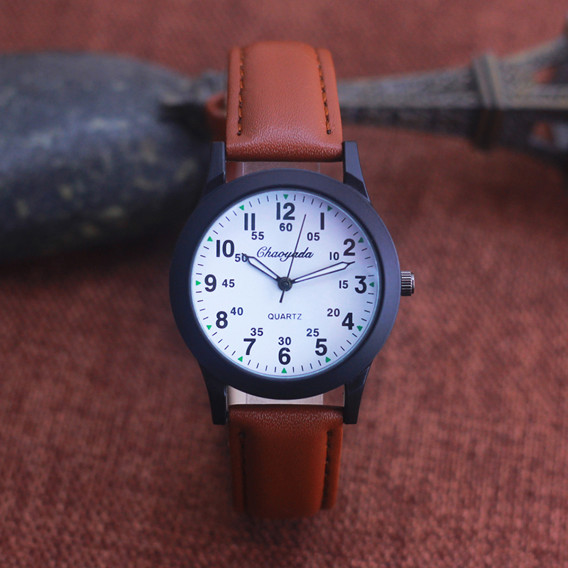Chaoyada Nam Thời Trang Bé Tra - đánh giá và giá Leather Watch Band Men
