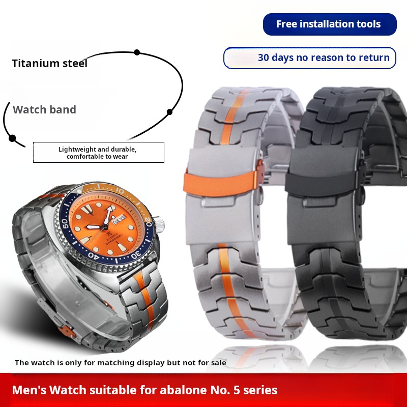 22mm For Seiko canned abalone  - đánh giá và giá Seiko Watch 5 Sports