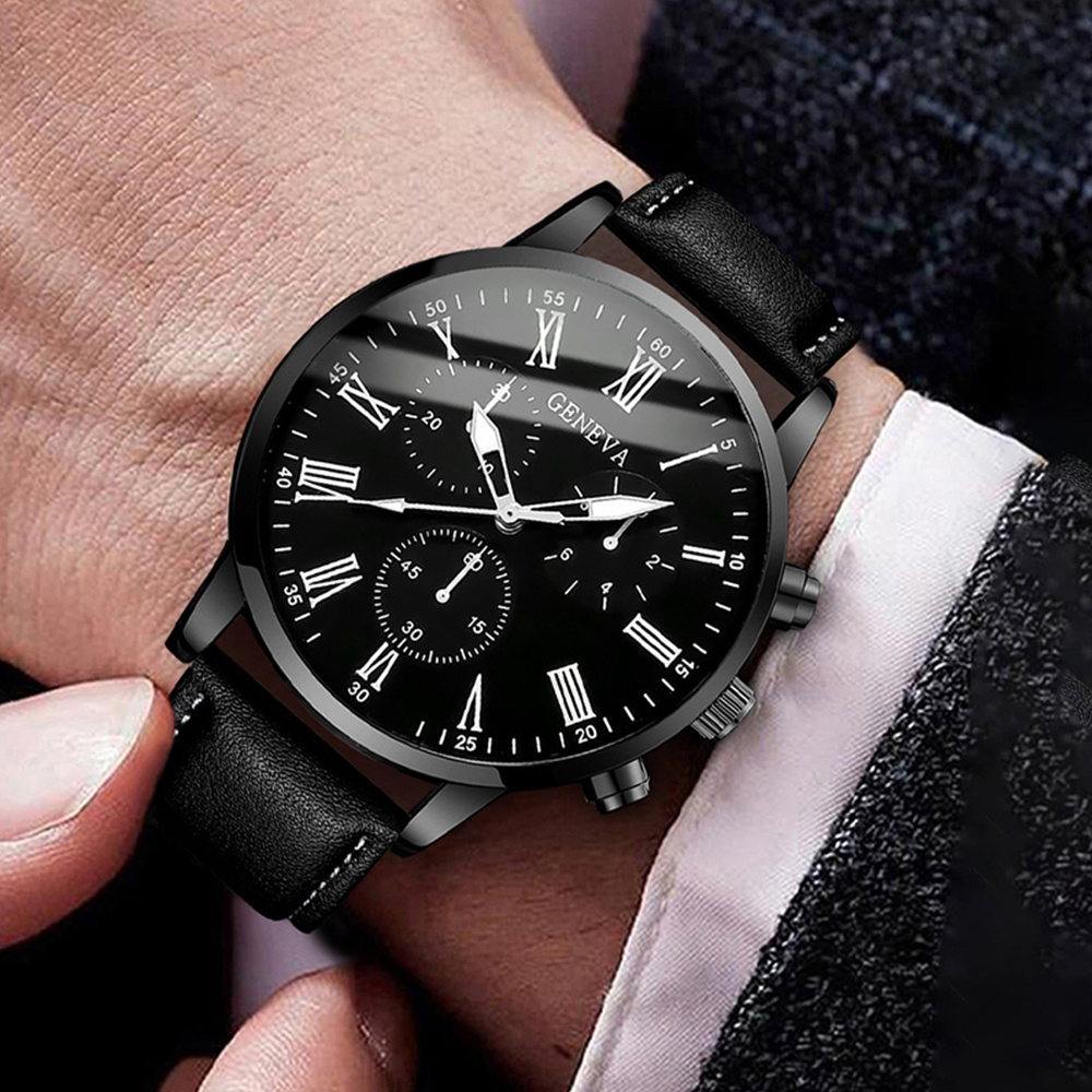 Fashion Men Business Watches C - đánh giá và giá Leather Watch Band Men