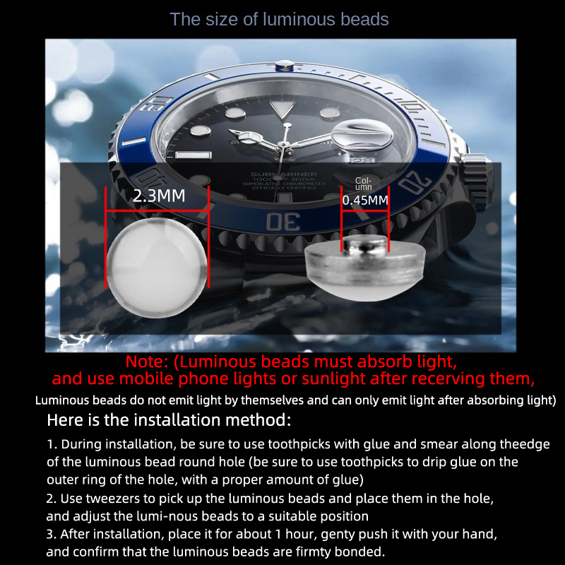 For Rolex Submariner Luminous  - đánh giá và giá Rolex Watch Submariner